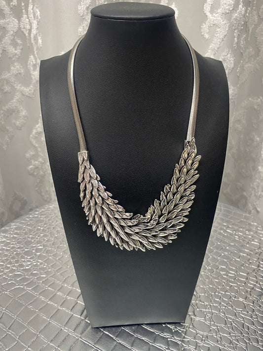 Silver Scales Necklace
