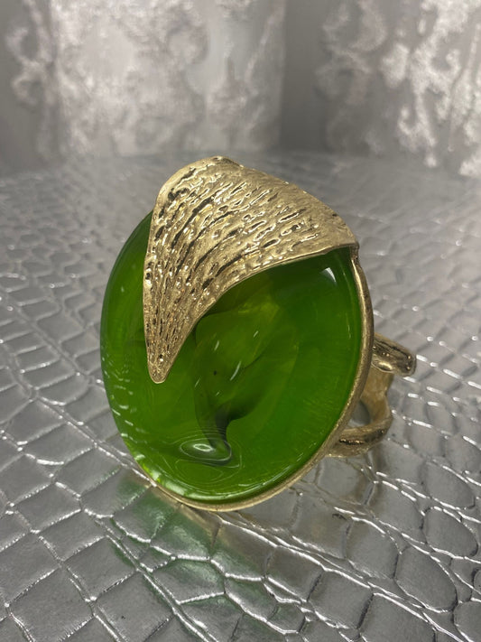 Green and Gold Bracelet